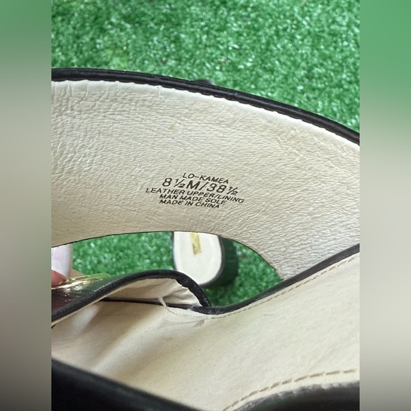 Louise et Cie Women's Kamea Grommet Embellished Black Sandals Size 8.5 - Picture 13 of 13